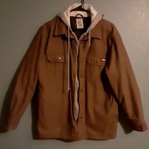 Mens brown dickies medium coat